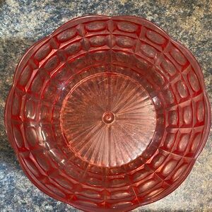 Elegant Red plastic bowl